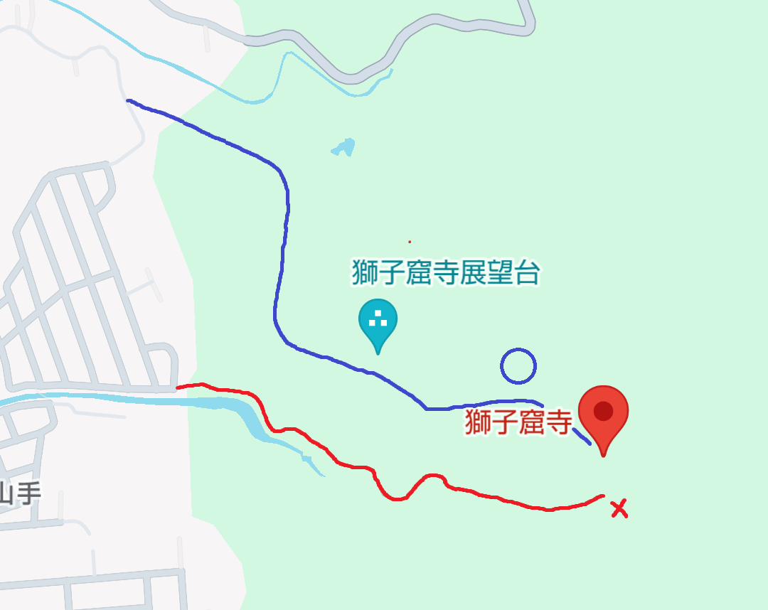 Google Mapでの表示